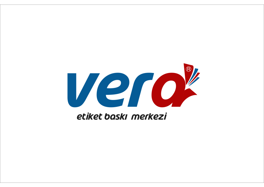 VERA BASKI ETİKET ve REKLAMCILIK SAN TİC yarışmasına tasarımcı Altun tarafından sunulan  tasarım 