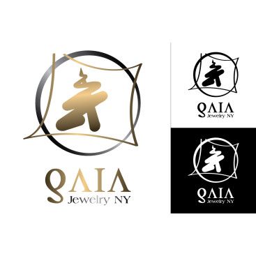 GAIA NY Taki Markasi Icin Logo Tasarimi yarışmasına tasarımcı desen06 tarafından sunulan  tasarım 