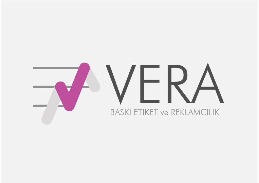 VERA BASKI ETİKET ve REKLAMCILIK SAN TİC yarışmasına tasarımcı graphyturkey tarafından sunulan  tasarım 