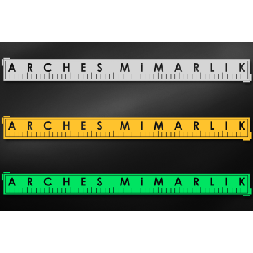 mimarlık firması için logo tasarımı yarışmasına tasarımcı SD™ tarafından sunulan  tasarım 