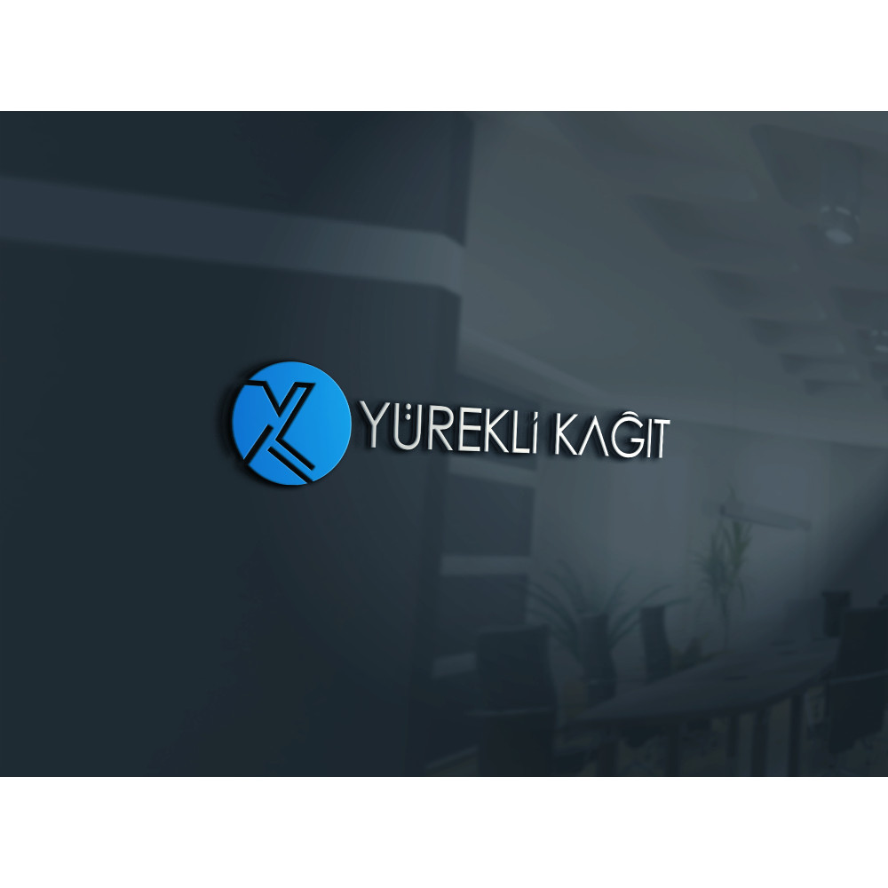 Yürekli Kağıt Yeni Logosunu Arıyor. yarışmasına grfkismail tarafından girilen tasarım