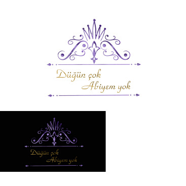 abiye firmamız için farklı bir logo yarışmasına tasarımcı hirakayra tarafından sunulan  tasarım 