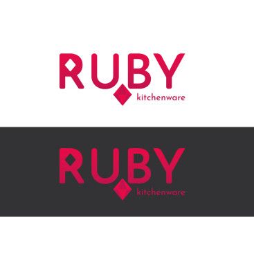  ''RUBY'' ismine logo çalışması  yarışmasına tasarımcı alifurkansimsek tarafından sunulan  tasarım 