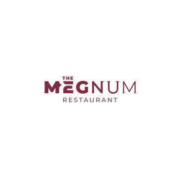 The Megnum Restoranı İçin Logo Tasarım. yarışmasına tasarımcı Metteyya tarafından sunulan  tasarım 