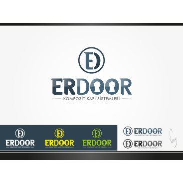 KAPI FİRMASI LOGO TASARIMI yarışmasına tasarımcı volkanKocaman tarafından sunulan  tasarım 