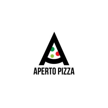 APERTO PİZZA LOGOSUNU ARIYOR yarışmasına tasarımcı burranazzo tarafından sunulan  tasarım 