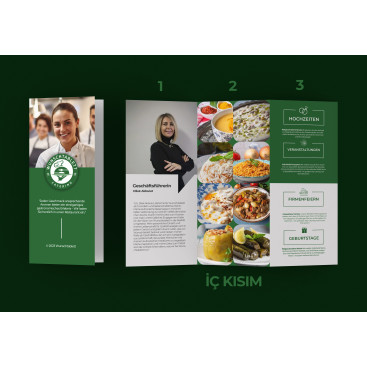 Wunschtablett Broşür yarışmasına tasarımcı 464124 tarafından sunulan  tasarım 