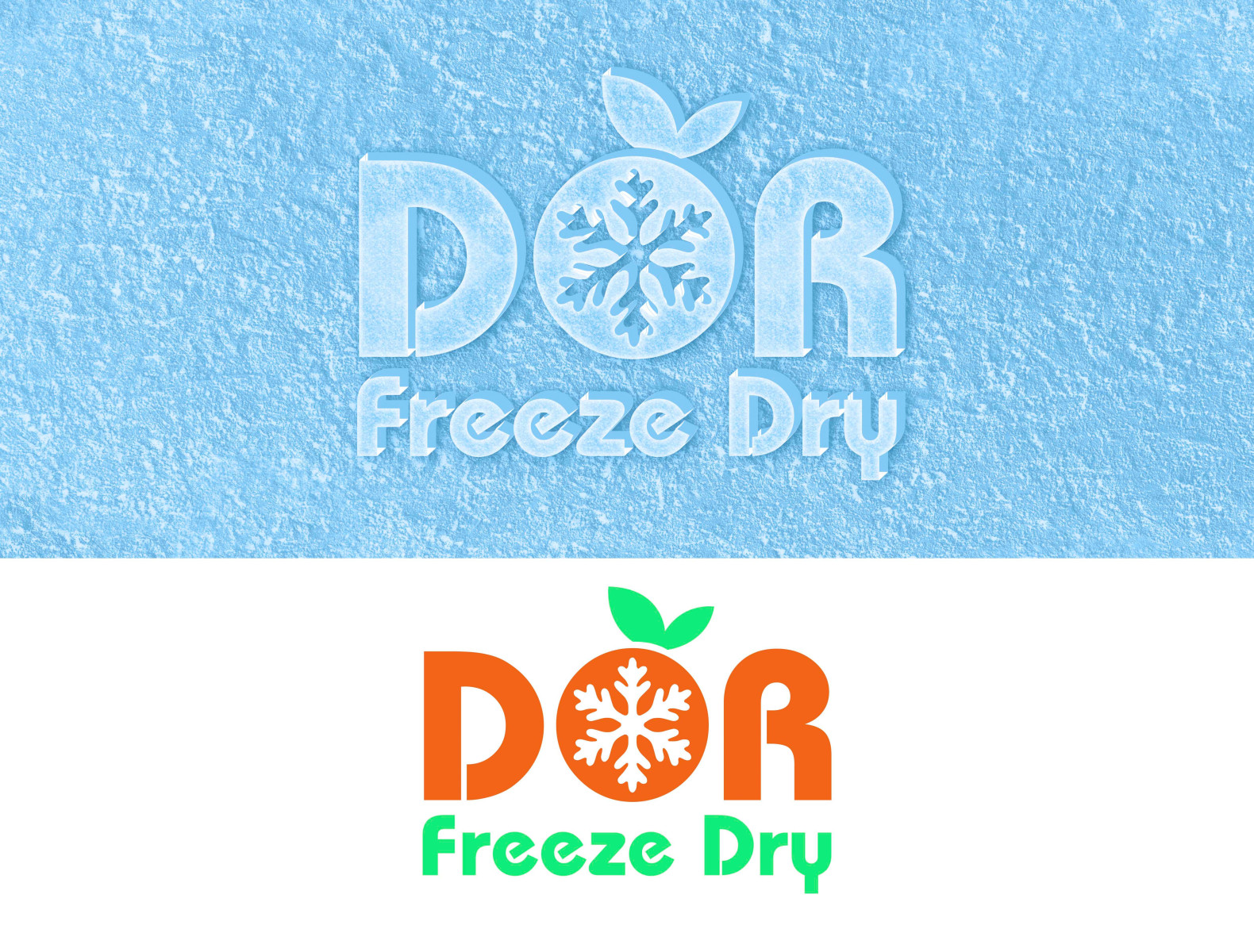 Tasarlayan LogoExper-Dondurarak kurutulmuş meyve sebze
