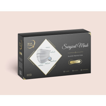 Premium Maske Kutu Dizaynı yarışmasına tasarımcı md tasarım tarafından sunulan  tasarım