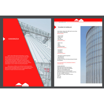 KALİTEMİZİ YANSITAN ÜRÜN KATALOĞU... yarışmasına tasarımcı HDesign tarafından sunulan  tasarım 