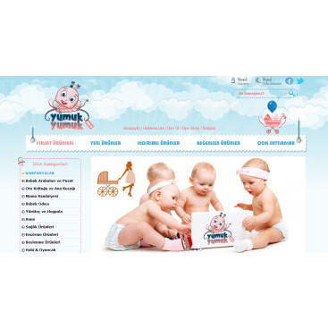 YUMUKYUMUK.COM.TR Logo ve Amblem Tasarım yarışmasına tasarımcı Trgy tarafından sunulan  tasarım