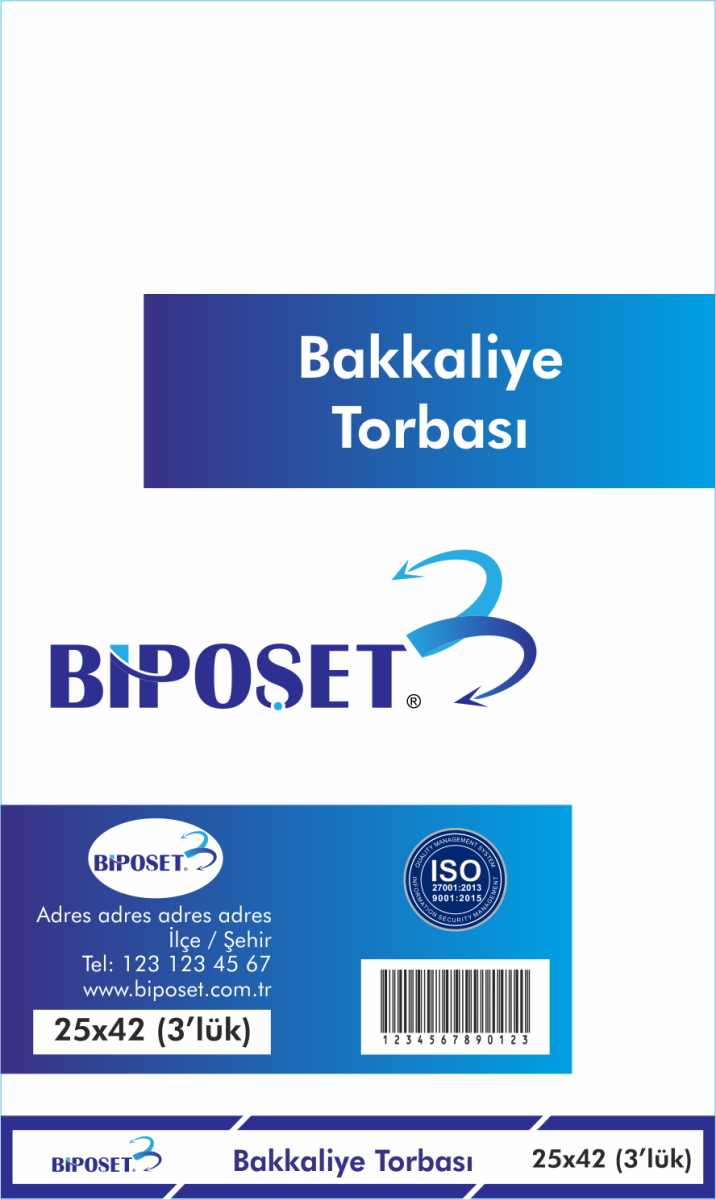 Tasarlayan ErcanH-BAKKALİYE TORBASI  DIŞ AMBALAJ TASARIMI