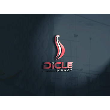 DİCLE İNŞAATA LOGO TASARIMI yarışmasına tasarımcı GhostSpy tarafından sunulan  tasarım 