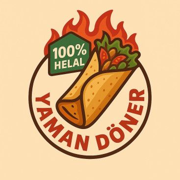 Kuru Yolum Helal Tavuk Döner Markası  yarışmasına tasarımcı beyzazgi tarafından sunulan  tasarım 