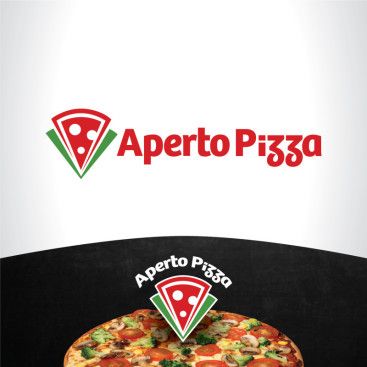 APERTO PİZZA LOGOSUNU ARIYOR yarışmasına tasarımcı Catalyts tarafından sunulan  tasarım 