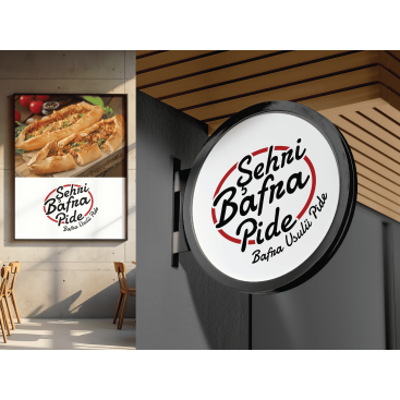 Yöreye uygun Pide yarışmasına tasarımcı Osman Graphics tarafından sunulan  tasarım 