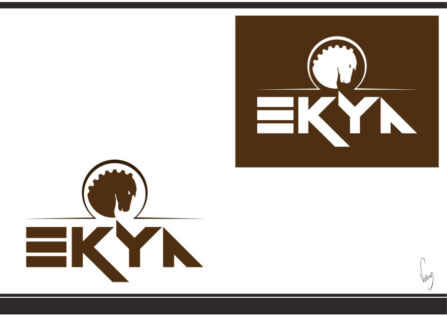Çiftliğimize logo arıyoruz yarışmasına tasarımcı volkanKocaman tarafından sunulan  tasarım 