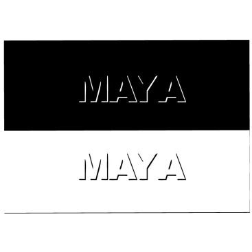 MAYA yazı karakteri ile bir inşaat proje yarışmasına tasarımcı Chiwely tarafından sunulan  tasarım 