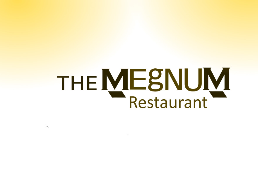 The Megnum Restoranı İçin Logo Tasarım. yarışmasına tasarımcı ÖktenBer21 tarafından sunulan  tasarım 