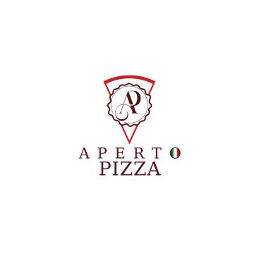 APERTO PİZZA LOGOSUNU ARIYOR yarışmasına tasarımcı yasin ercan tarafından sunulan  tasarım 