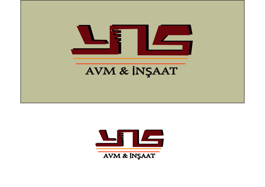 AVM ve İnşaat firmamıza logo arıyoruz. yarışmasına tasarımcı burakes tarafından sunulan  tasarım 