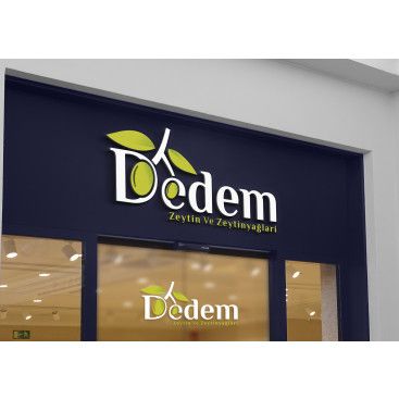 dedem zeytin ve zeytinyağlari için logo yarışmasına tasarımcı grfkismail tarafından sunulan  tasarım 