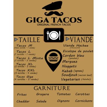 Fast Food Menüsü Tasarimi yarışmasına tasarımcı Glo1e tarafından sunulan  tasarım 