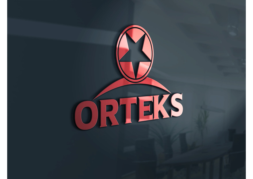 Orteks Logo yarışmasına tasarımcı wAres tarafından sunulan  tasarım 