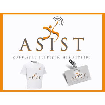 ASİST KURUMSAL İLETİŞİM İÇİN LOGO yarışmasına tasarımcı utku2002 tarafından sunulan  tasarım 