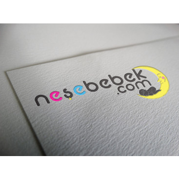NeşeBebek.com Logo Tasarımı 355x100 px yarışmasına tasarımcı cakici tarafından sunulan  tasarım