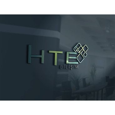 HTE BİLİŞİM A.Ş. LOGOSU yarışmasına tasarımcı Turkuaz tarafından sunulan  tasarım 