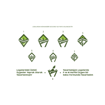 Organik Gübre Üreten Firmamız İçin Logo yarışmasına tasarımcı Furkan Aklan tarafından sunulan  tasarım 