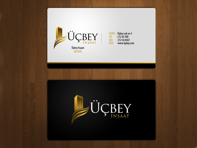 Müteahhitlik firmamıza logo tasarımı