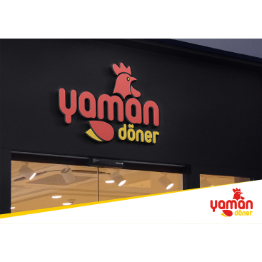 Kuru Yolum Helal Tavuk Döner Markası  yarışmasına tasarımcı sariportakal tarafından sunulan  tasarım 