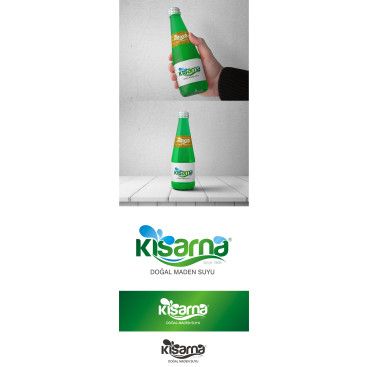 kisarna maden suyu için logo çalışması yarışmasına tasarımcı RΛPİDO tarafından sunulan  tasarım 