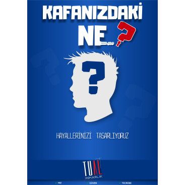 TUAL MİMARLIK - AFİŞ TASARIMI  yarışmasına tasarımcı Muratcukur tarafından sunulan  tasarım 