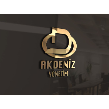 AKDENİZ YÖNETİM LOGO TASARIMI yarışmasına tasarımcı Ecemkaradağ tarafından sunulan  tasarım 