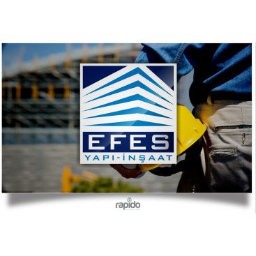YENİ KURULAN İNŞAAT FİRMA LOGO TASARIMI yarışmasına tasarımcı RΛPİDO tarafından sunulan  tasarım 