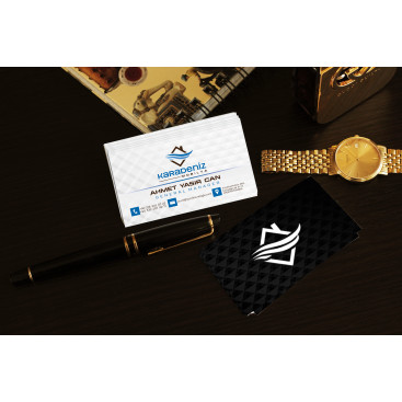 mobilya firmamıza kartvizit ve logo tasa yarışmasına tasarımcı hattori hanzo® tarafından sunulan  tasarım 