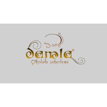 DAMLA Çikolata ve Şekerleme logo tasarım yarışmasına tasarımcı dream_design tarafından sunulan  tasarım 