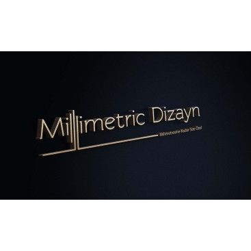 MİLİMETRİC DİZAYN LOGO, KART VE KURUMSAL yarışmasına tasarımcı zuhalbcgn tarafından sunulan  tasarım 