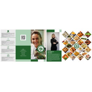 Wunschtablett Broşür yarışmasına tasarımcı Bbusra21 tarafından sunulan  tasarım 