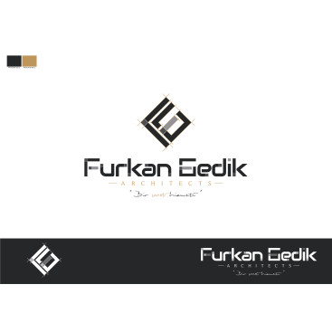 Mimarlık ofisi logo ve kartvizit tasarım yarışmasına tasarımcı DD Sanat™ tarafından sunulan  tasarım