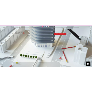 PROJECTS ARCHİTECTS - WEB TASARIM YARIŞ! yarışmasına tasarımcı CK design tarafından sunulan  tasarım 