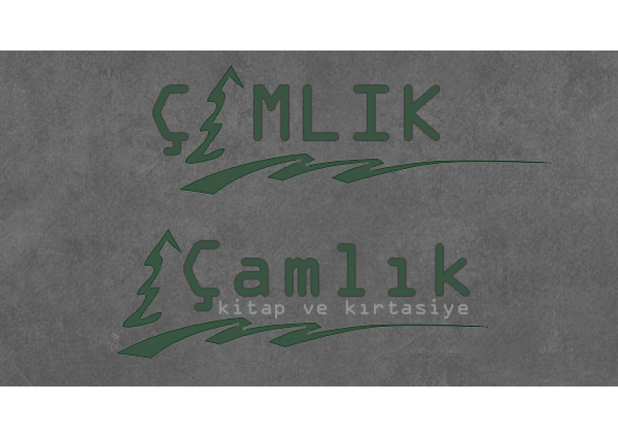 ÇAMLIK KİTAP-KIRTASİYE İÇİN LOGO TASARIM yarışmasına tasarımcı fatihakkandesign tarafından sunulan  tasarım 