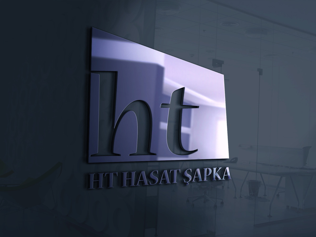 Tasarlayan MustafaSarıkurt-Ht Hasat Şapka Logo çalışması