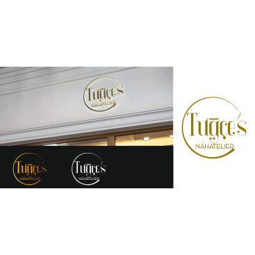 Terzi, makas, ip, iğne yarışmasına tasarımcı DNG tarafından sunulan  tasarım 