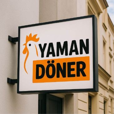 Kuru Yolum Helal Tavuk Döner Markası  yarışmasına tasarımcı Gizemkaracaa tarafından sunulan  tasarım 