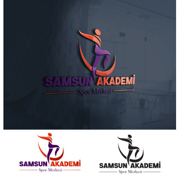 Samsun Akademi markasını oluşturmak  yarışmasına tasarımcı KPT10 tarafından sunulan  tasarım