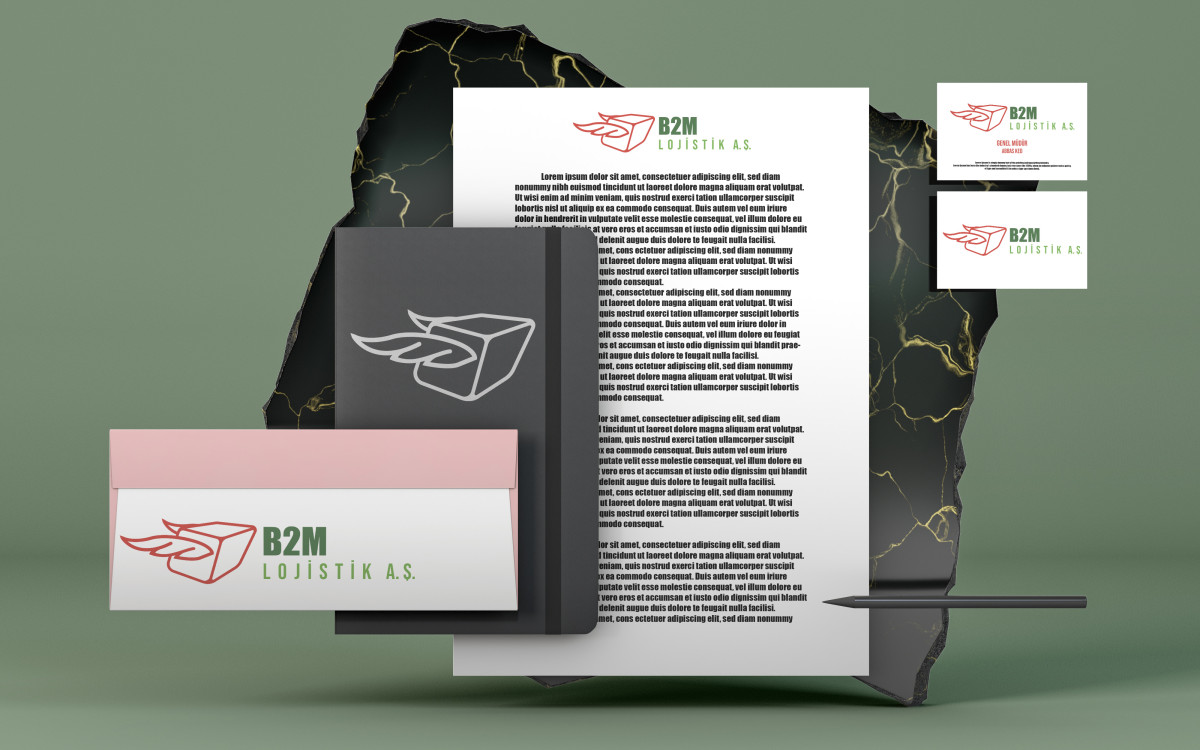 Tasarlayan Lamberti Design-Lojistik şirketi kurumsal+logo 